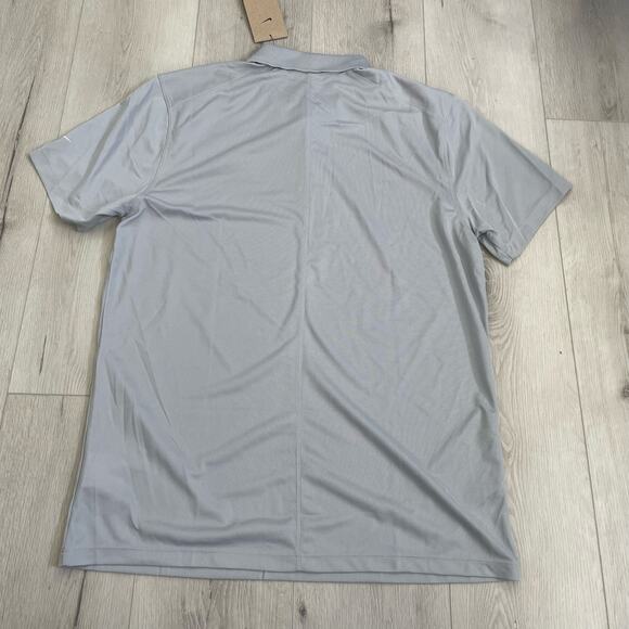 Nike RUN Polo Shirt Men’s Size Medium Gray NWT - Picture 2 of 11